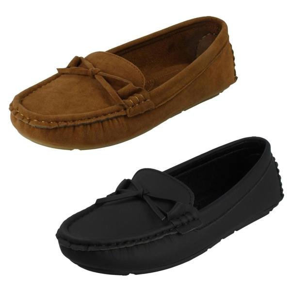 Spot On Ladies Spot On Lightweight Moccasins F3127
