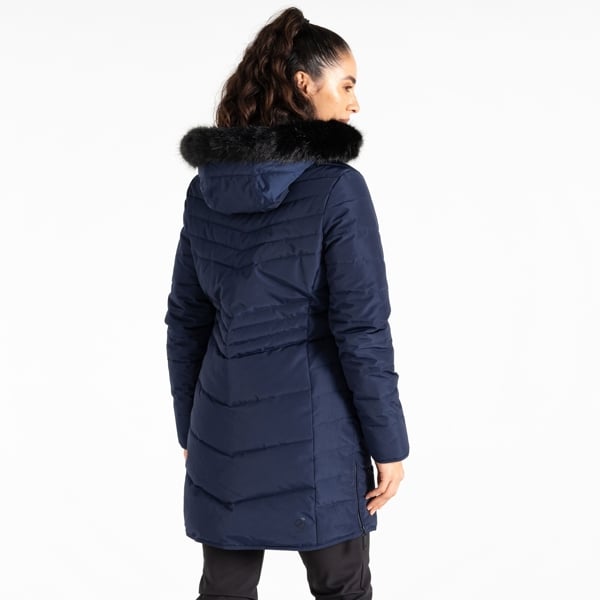 Dare 2B Women's Striking IV Mid Length Padded Jacket - Peacoat