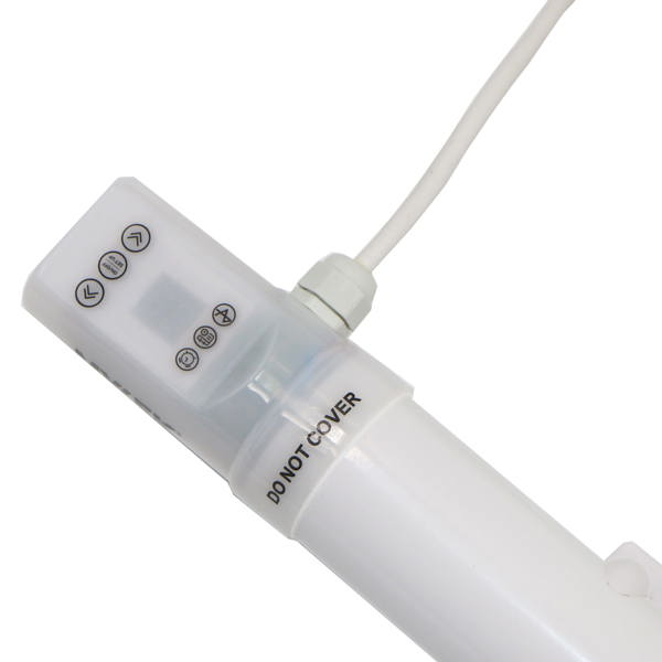 Mylek Tubular Heater 180W Low Energy - Tube 95cm And Cage Guard 91cm - Built in Digital Timer