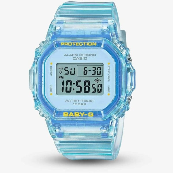 Casio Baby-G Transparent Blue Digital Watch BGD-565SJ-2ER