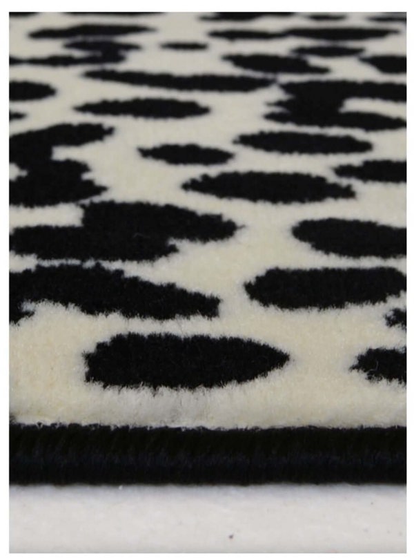 Dalmation Design Area Rug in Black and White – The Rugs