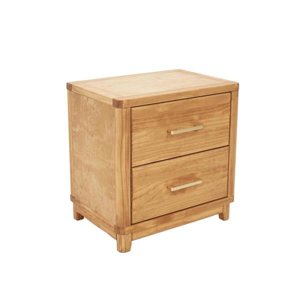 Cabinet Bits Grotti 2 Drawer  Bedside Table