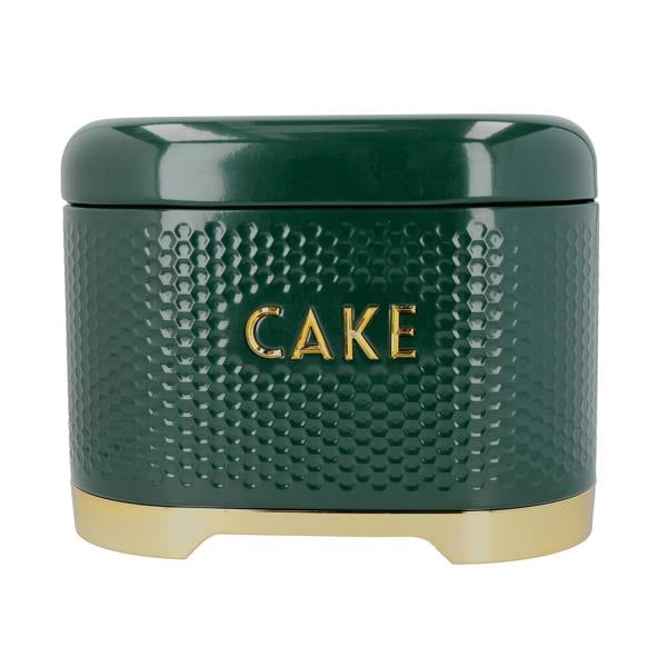 KitchenCraft Lovello Textured Large Square Cake Storage Tin