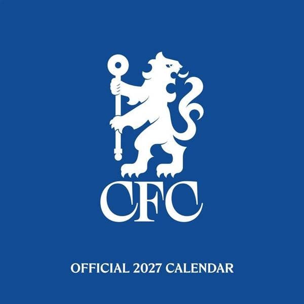 Chelsea FC Legends Calendar 2027, Wall Calendars, Month To View, Sports, Gift