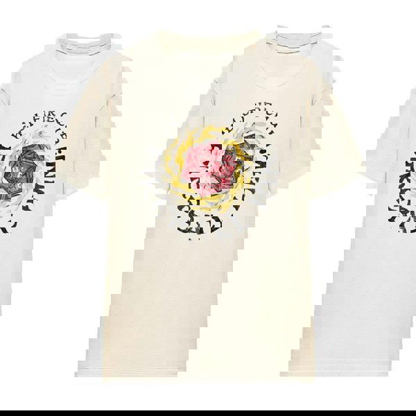 Stranger Things Womens/Ladies Hellfire Club Fireball Him T-Shirt - Natural