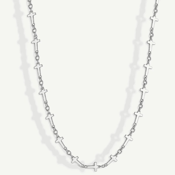 MUCHV Men's Cross Necklace