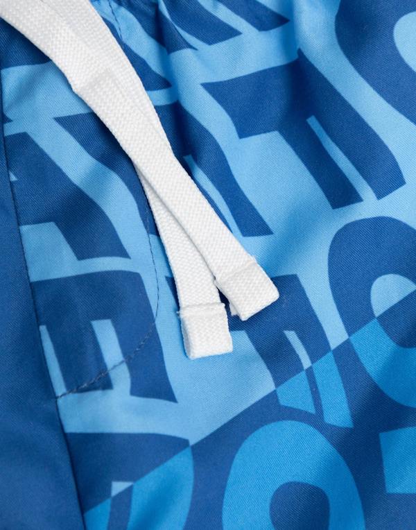 Vanilla Underground Fortnite Boys Blue Logo 2 Piece Swim Set