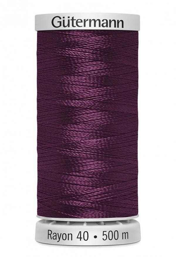 Gutermann No 40 Sulky Rayon Embroidery Thread 500m Rayon Thread Suitable For Embroidery