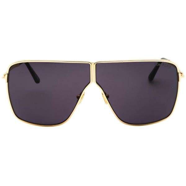 Tom Ford FT1159 30A shiny deep gold / smoke Sunglasses  68X3X135 One Size