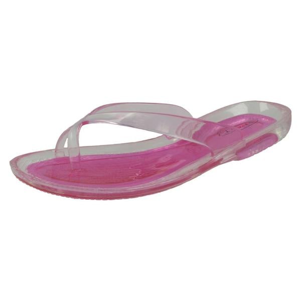Spot On Ladies Spot On X-Toe Jelly Sandals