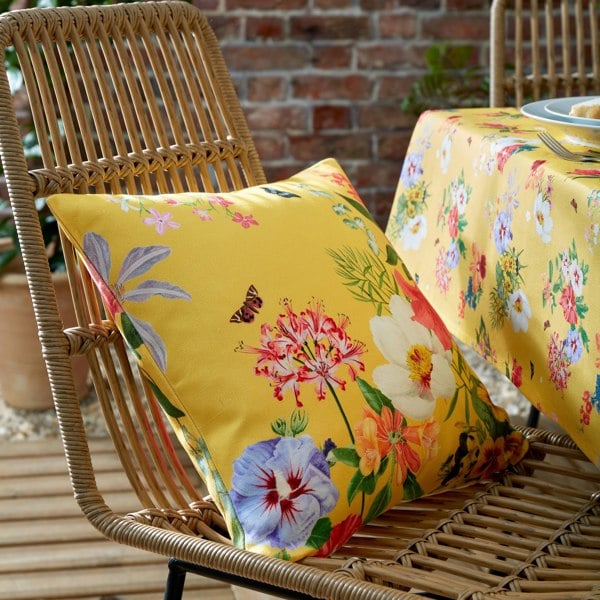 RHS Exotic Garden Shower Proof Outdoor Cotton Cushion
