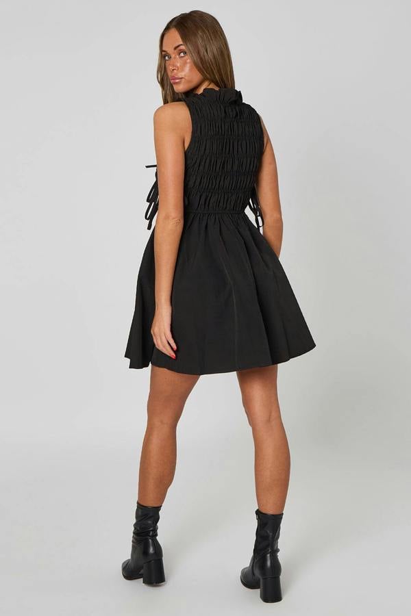 Urban Bliss Shirred Mini Dress