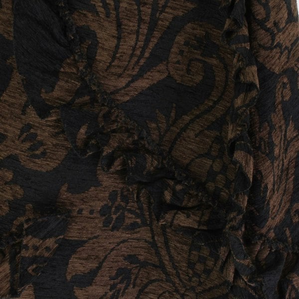 Simone Rocha runway collection chenille tapestry dress