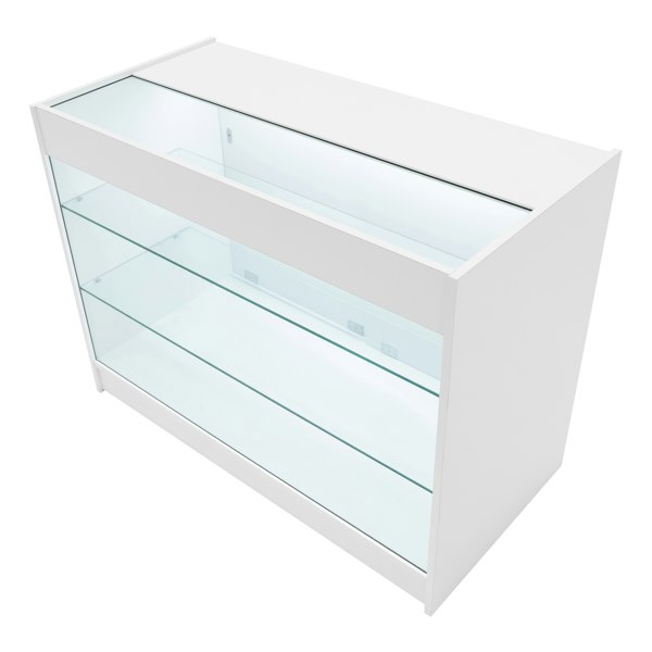 Monstershop Triton LED Shop Counter Set K1200, B1200 & CM60 - White