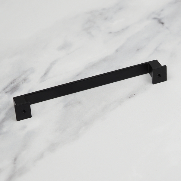 Matt Black Square Knob & Handle