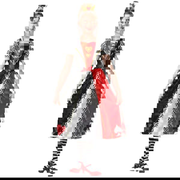 Bristol Novelty Childrens/Kids Queen Costume - Red/Black