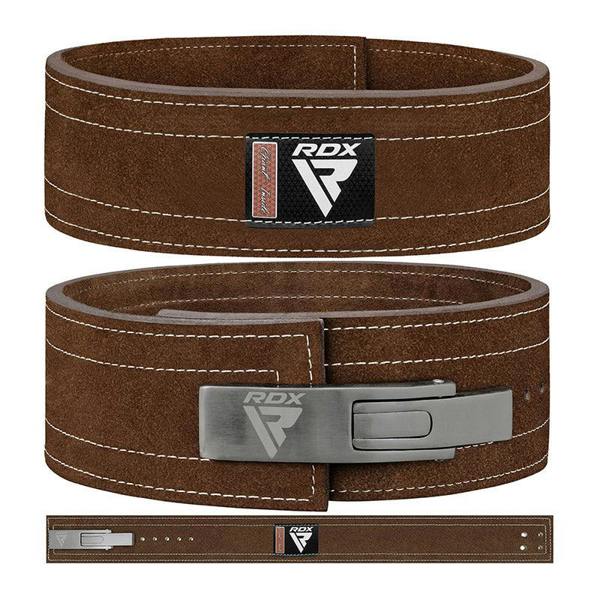 RDX Sports BELT PRO LIVER BUCKLE BROWN LEATHER PLUS