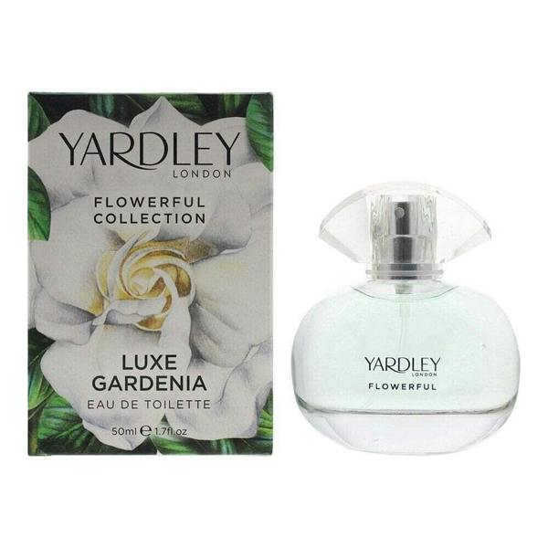 Yardley Flowerful Collection Luxe Gardenia 50ml Eau De Toilette EDT Spray For Her