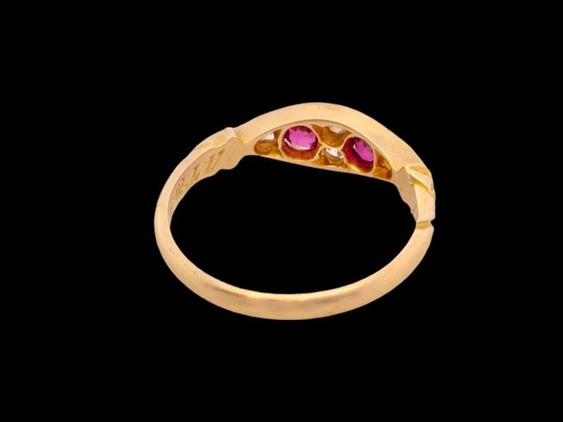 Vintage Tom An Edwardian Ruby and Diamond Ring