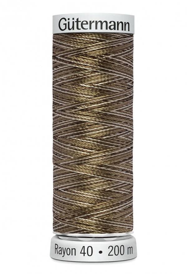 Gutermann No 40 Sulky Rayon Embroidery Thread 200m Rayon Thread Suitable For Embroidery