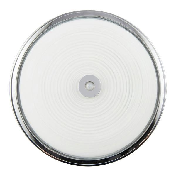 Sensor IP44 Bathroom Ceiling Light in Chrome with Multi Functions Image 6