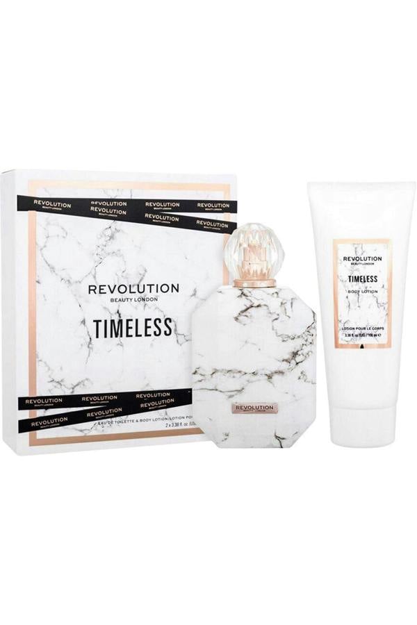 Revolution Beauty Timeless Eau de Toilette Spray 100ml Body Lotion 100ml