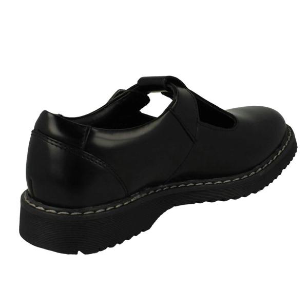 Start-rite Girls Angry Angels By Startrite Smart T-Bar School Shoes Envisage