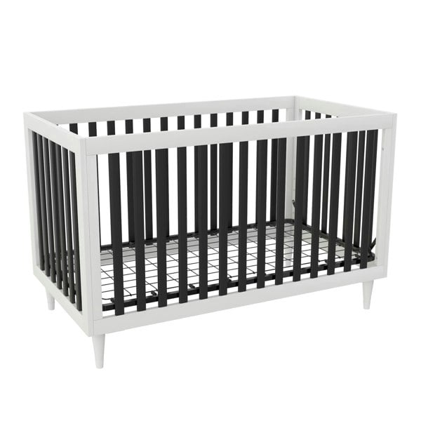 Dorel Home Rowan Valley Convertible Cotbed White/Black