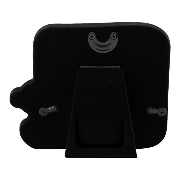 Square Shaped Teddy Bear Baby Photo Frame with Small Diamante Stars Image 5