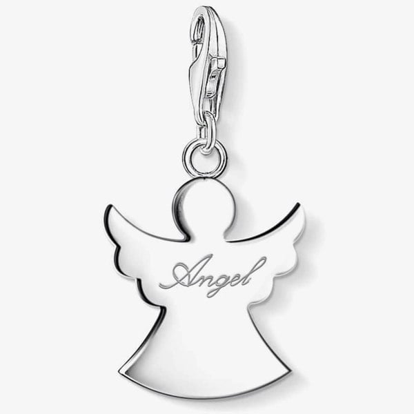 THOMAS SABO Silver Angel Charm 0871-001-12
