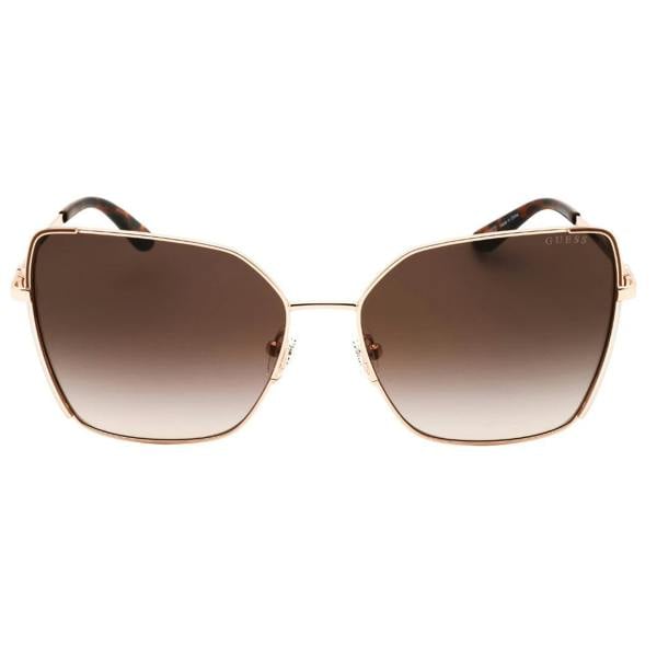 Guess GU00192 28F shiny rose gold / gradient brown Sunglasses Female 59X16X140 One Size