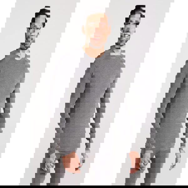 Mountain Warehouse Mens Keep The Heat Thermal Top - Charcoal - 