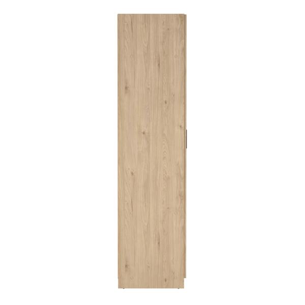 Furniture To Go Sprint Wardrobe with 4 Doors + 3 Drawers in Jackson Hickory