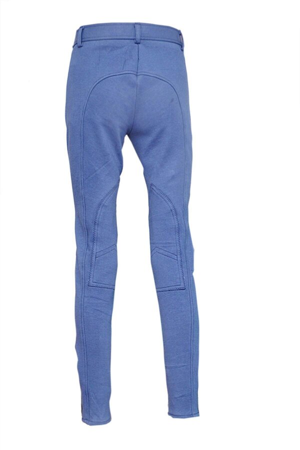 eQuitack Women's Stretchy Self Seat Horse Riding Jodhpurs Blue