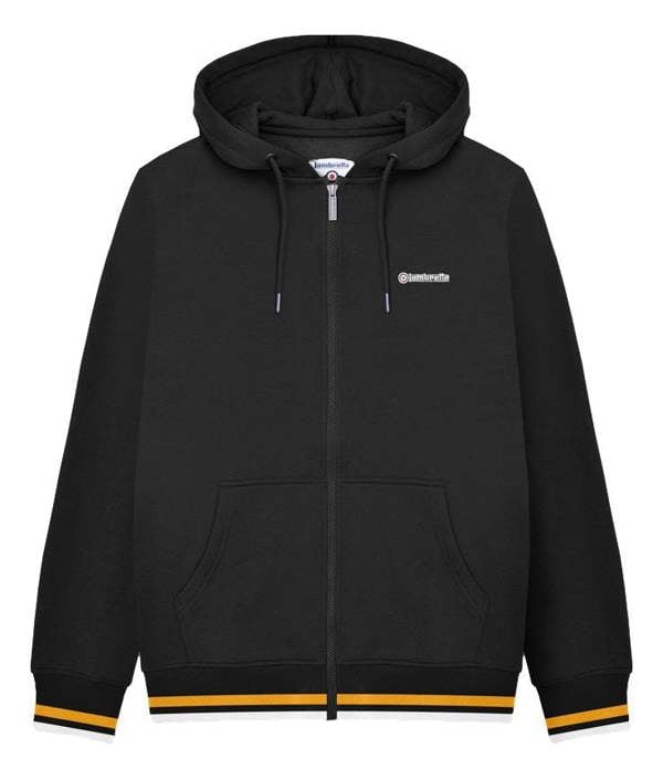 Lambretta Mens Original Full Zip Classic Target Hooded Hoodie