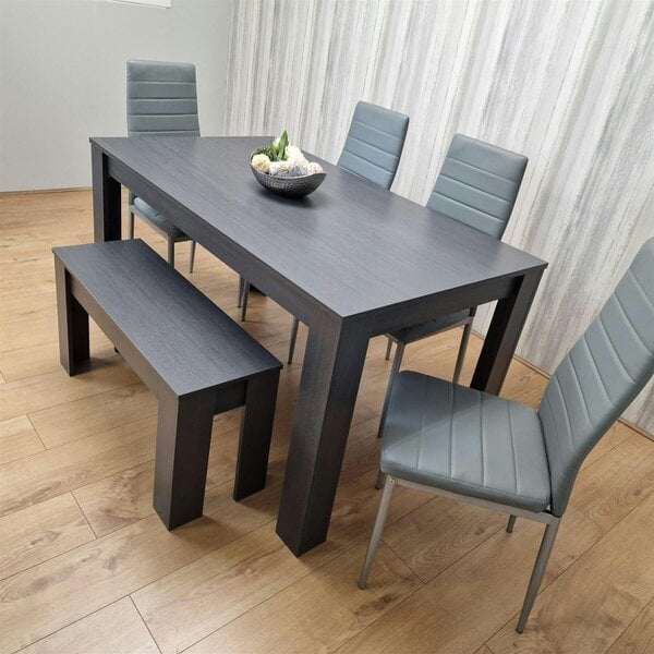 Kosy Koala Dining Table Set with 4 Chairs and a Bench Dining Room and Kitchen table set of 4