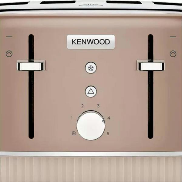 KENWOOD Elegancy TFP10.A0BW 4-Slice Toaster 1800 W Mocha