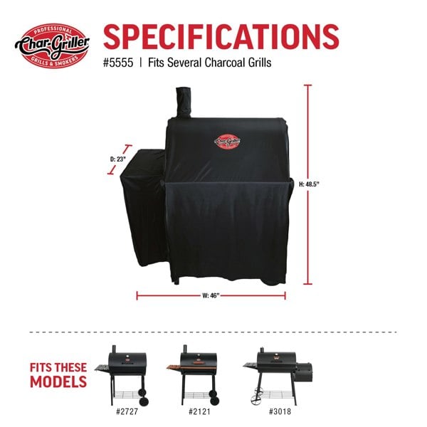 Char-Griller Grill Cover - Char-Griller® Pro Deluxe®