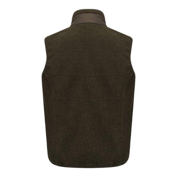 Hoggs of Fife Melville hybrid gilet with fleece back for cosy feel