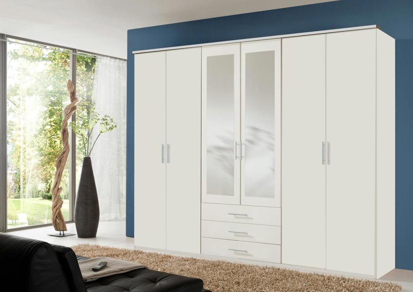 Ben  White 6 Door Wardrobe