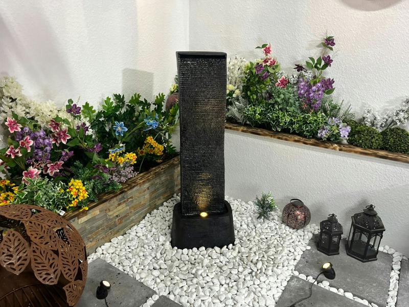 Tranquillity Water Features Noir Cascade Oriental Water Feature