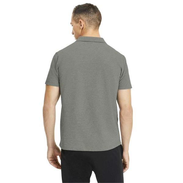 Puma Mens Team Goal Polo Shirt - Medium Grey Marl - 