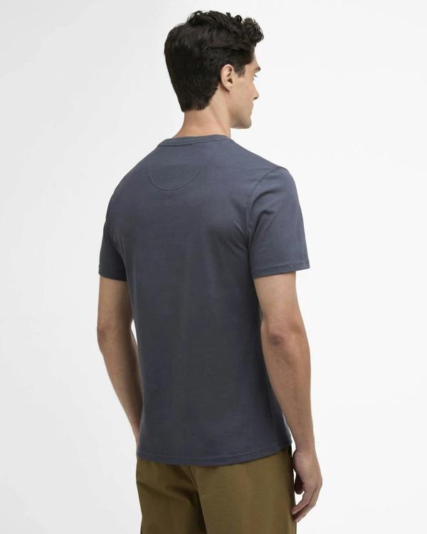 Barbour International Small Logo T-Shirt - Storm Grey