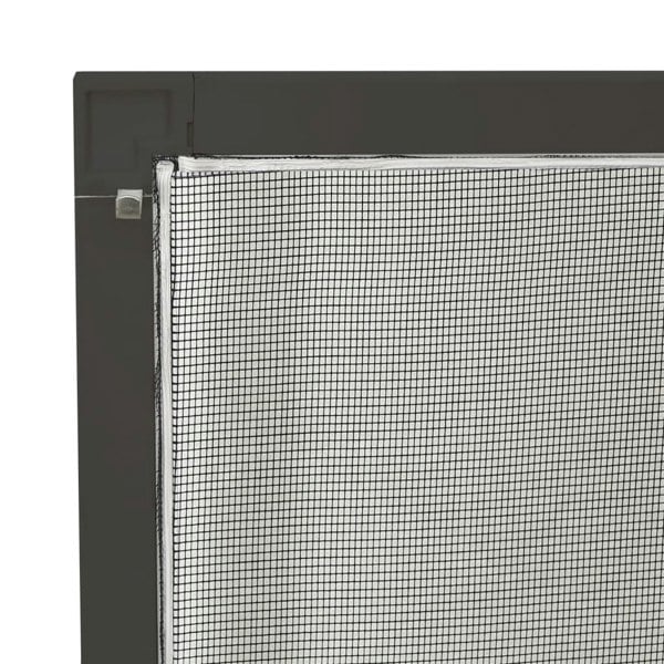 Berkfield Insect Screen for Windows Anthracite 80x120 cm