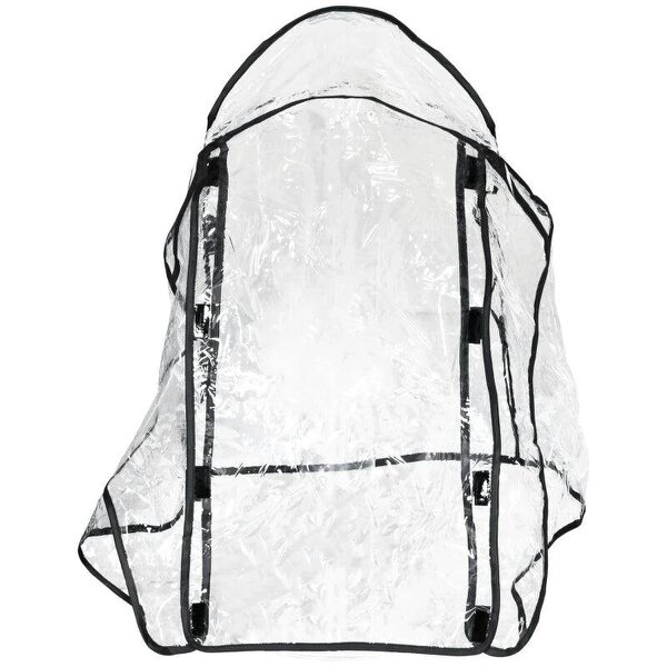 Rain Cover for Dog Pram Stroller, with Front and Rear Entry