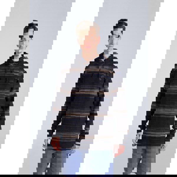 Animal Mens Loyal Recycled Beach Hoodie - Charcoal