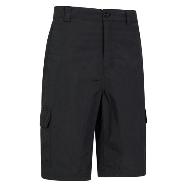 Mountain Warehouse Mens Explore Cargo Shorts - Black - 