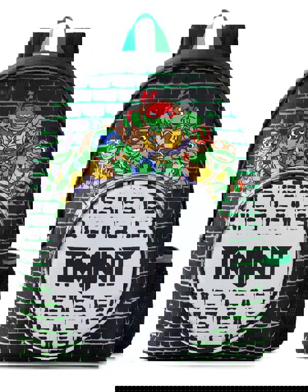 Teenage Mutant Ninja Turtles Unisex Kids Black Sewers Pocket Backpack (One Size)