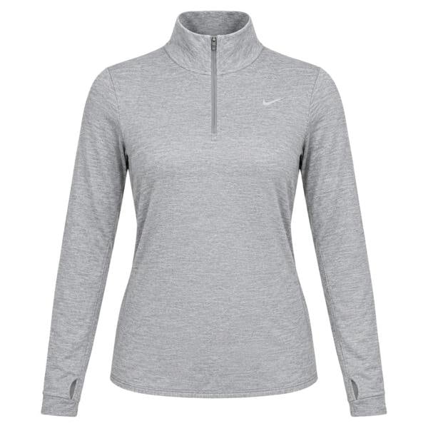 Nike Swift Women's UV Protection 1/4-Zip Smoke Grey Running Top XS