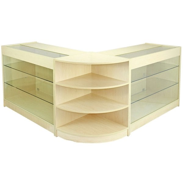 Monstershop Pulsar Maple Shop Counter & Retail Display Set